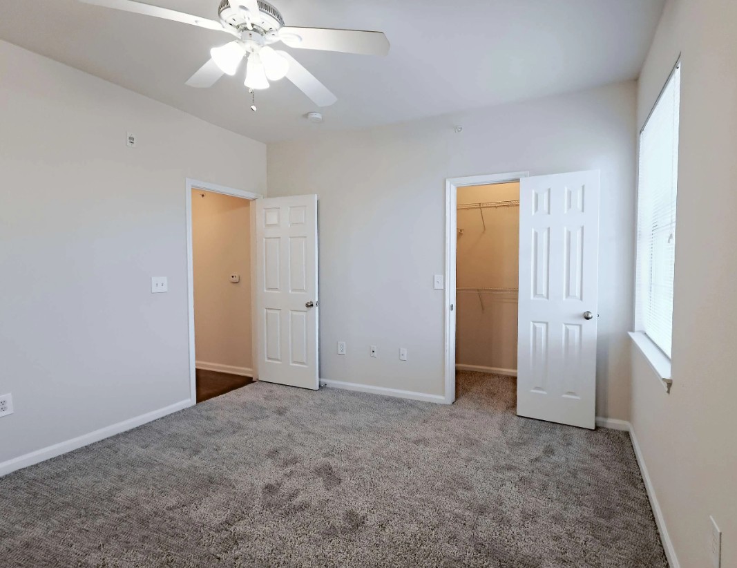 10505 South I-35 Frontage Road, Unit 1732 Austin, TX 78747 - Photo 20 of 22 an empty room with closet and a chandelier fan
