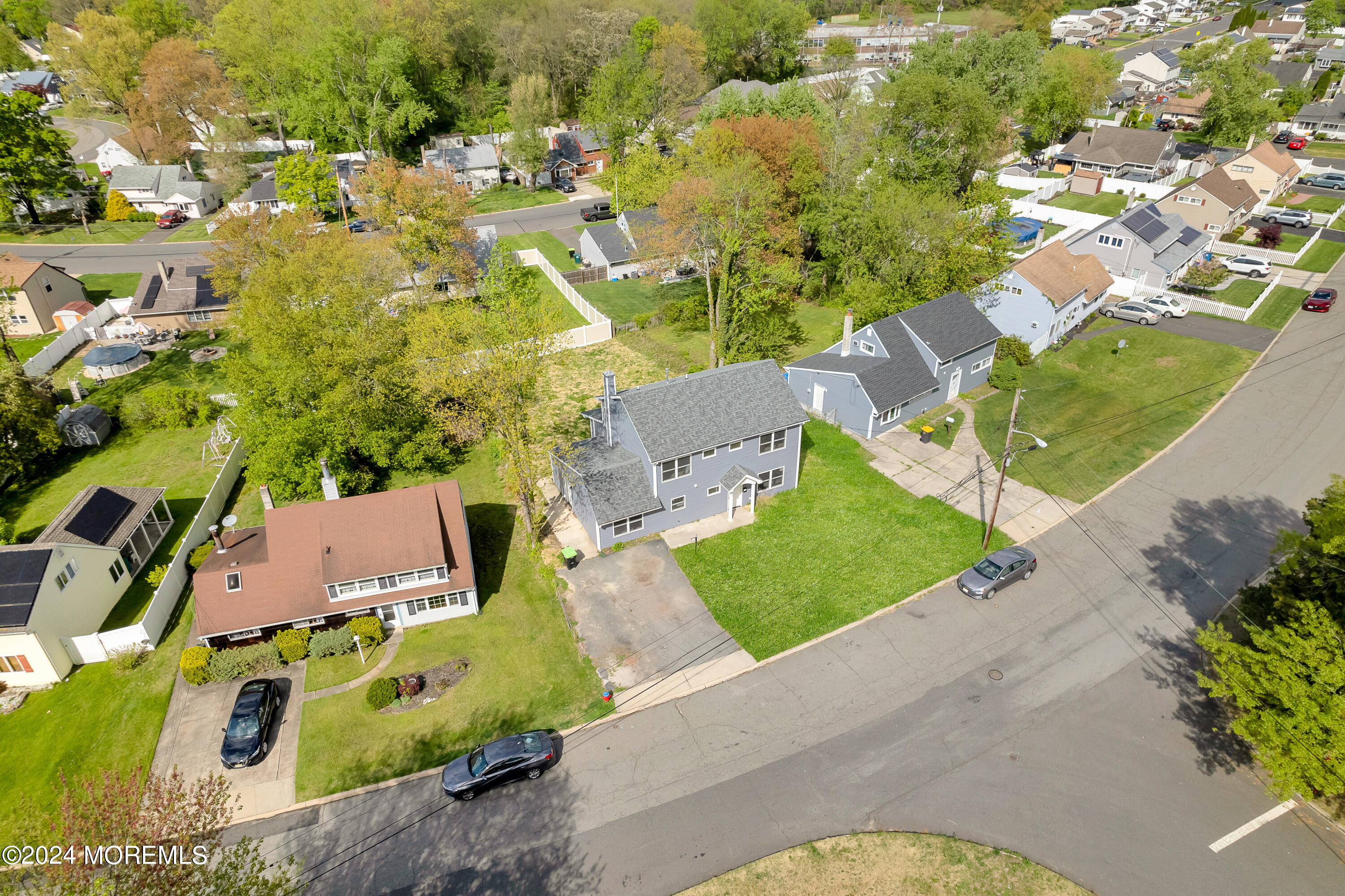 36 Pine Tree Road Old Bridge, NJ 08857 - Photo 12 of 34 an aerial view of residential houses with outdoor space
