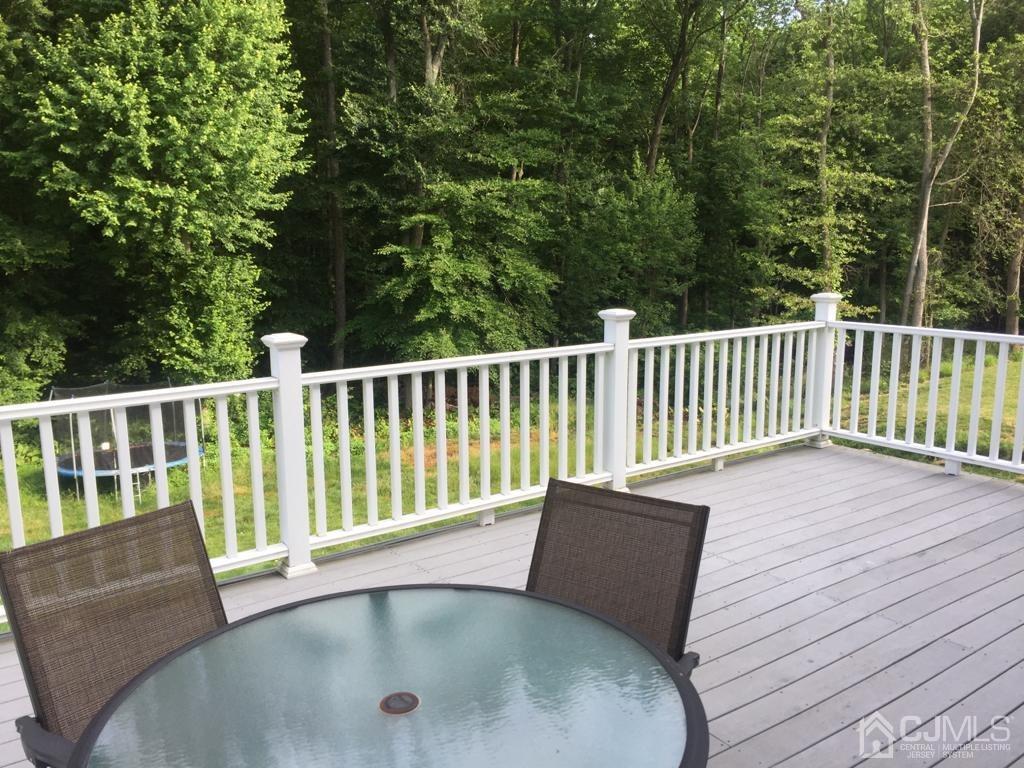 46 Potomac Road Monmouth Junction, NJ 08852 - Photo 39 of 42 a view of a chair and table in the deck