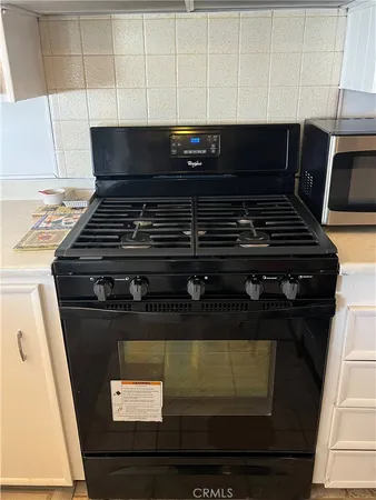 a close view of stove