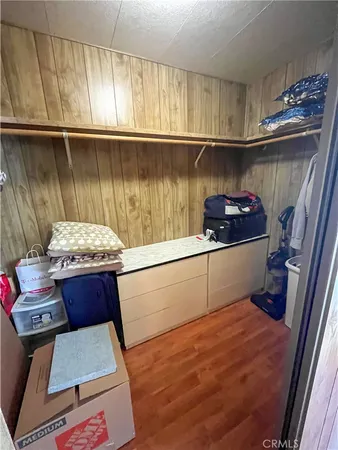 a room with storage and utility