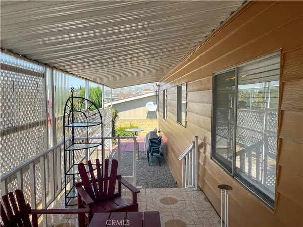 a view of outdoor seating