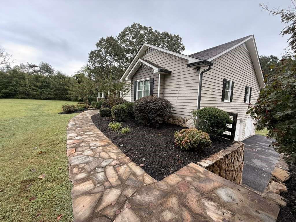 1463 Kellogg Creek Road Acworth, GA 30102 - Photo 17 of 55 a house view with a garden space