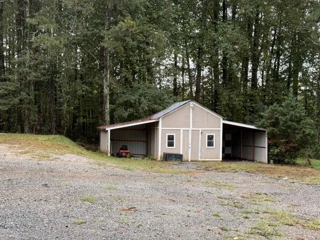 a view of an outdoor space and yard