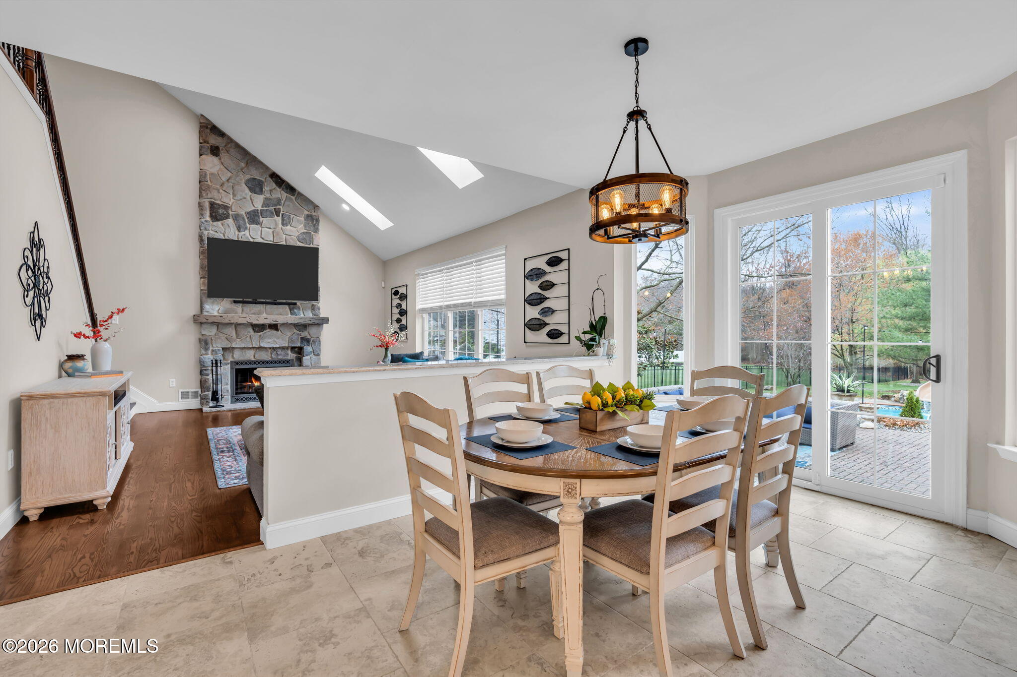 41 Lafayette Mills Road Manalapan, NJ 07726 - Photo 21 of 75 a dining room with furniture window wooden floor