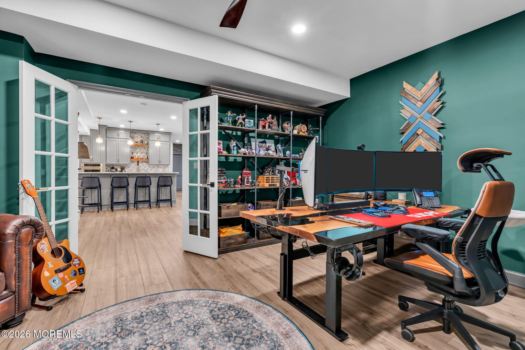 41 Lafayette Mills Road Manalapan, NJ 07726 - Photo 47 of 75 a outdoor dining space with furniture and wooden floor