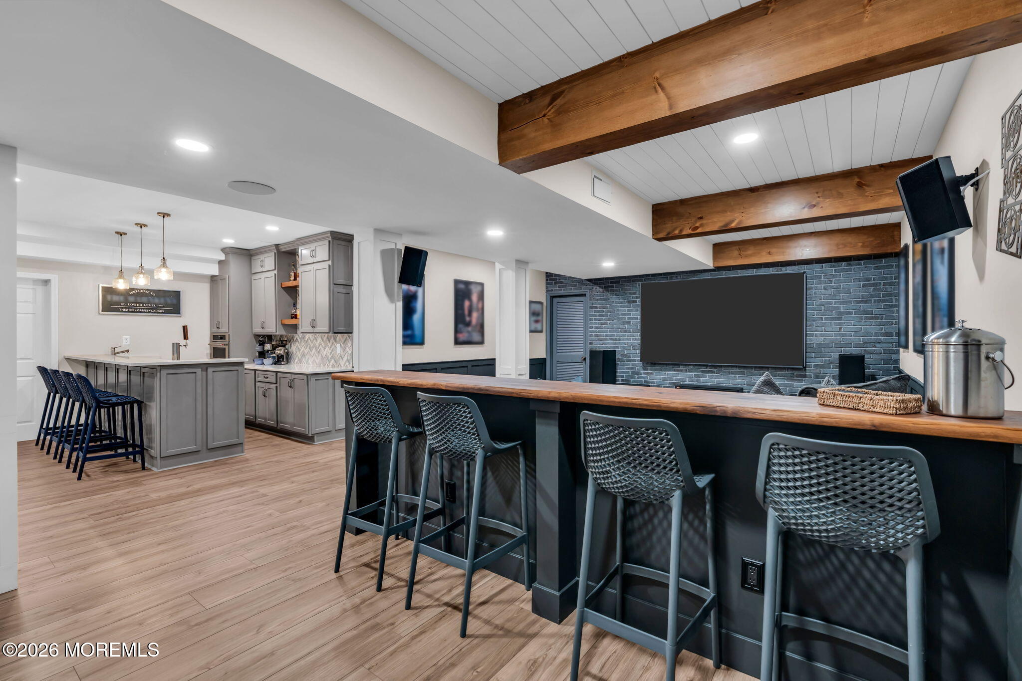 41 Lafayette Mills Road Manalapan, NJ 07726 - Photo 54 of 75 a kitchen with stainless steel appliances granite countertop table chairs sink and cabinets