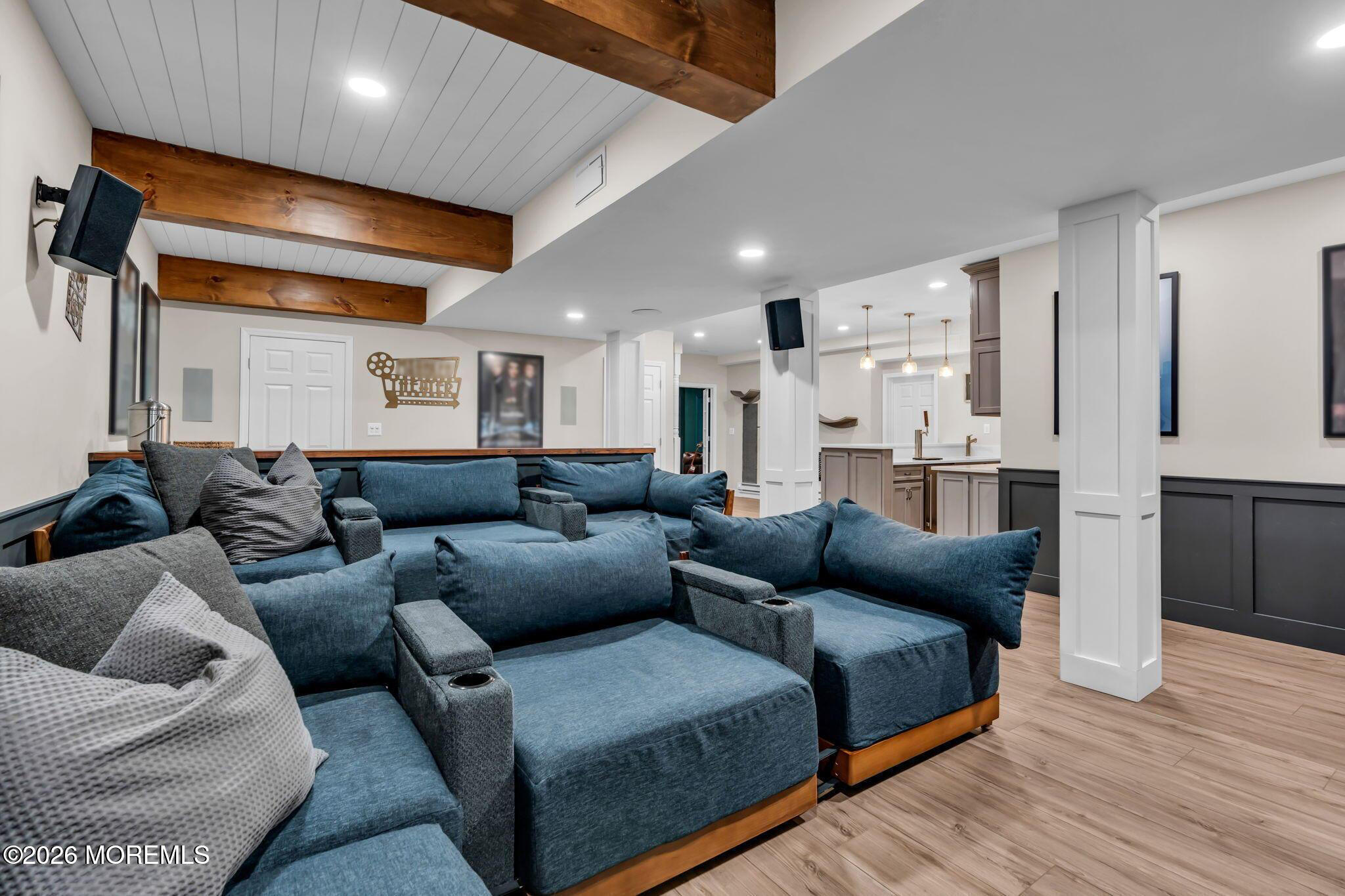 41 Lafayette Mills Road Manalapan, NJ 07726 - Photo 58 of 75 a living room with furniture and a wooden floor
