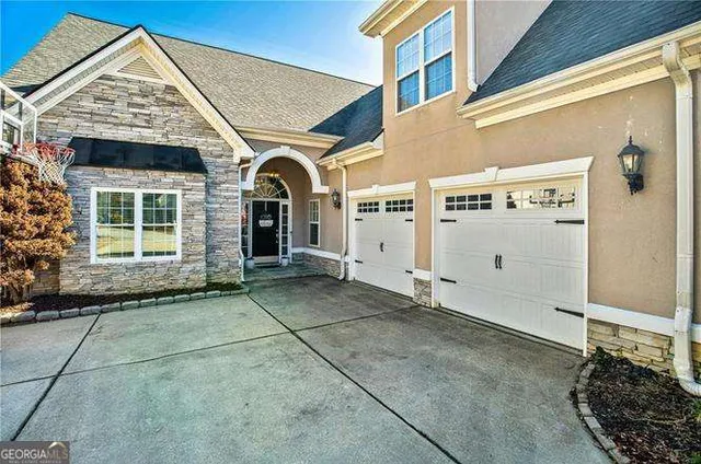 a view of front door of a house