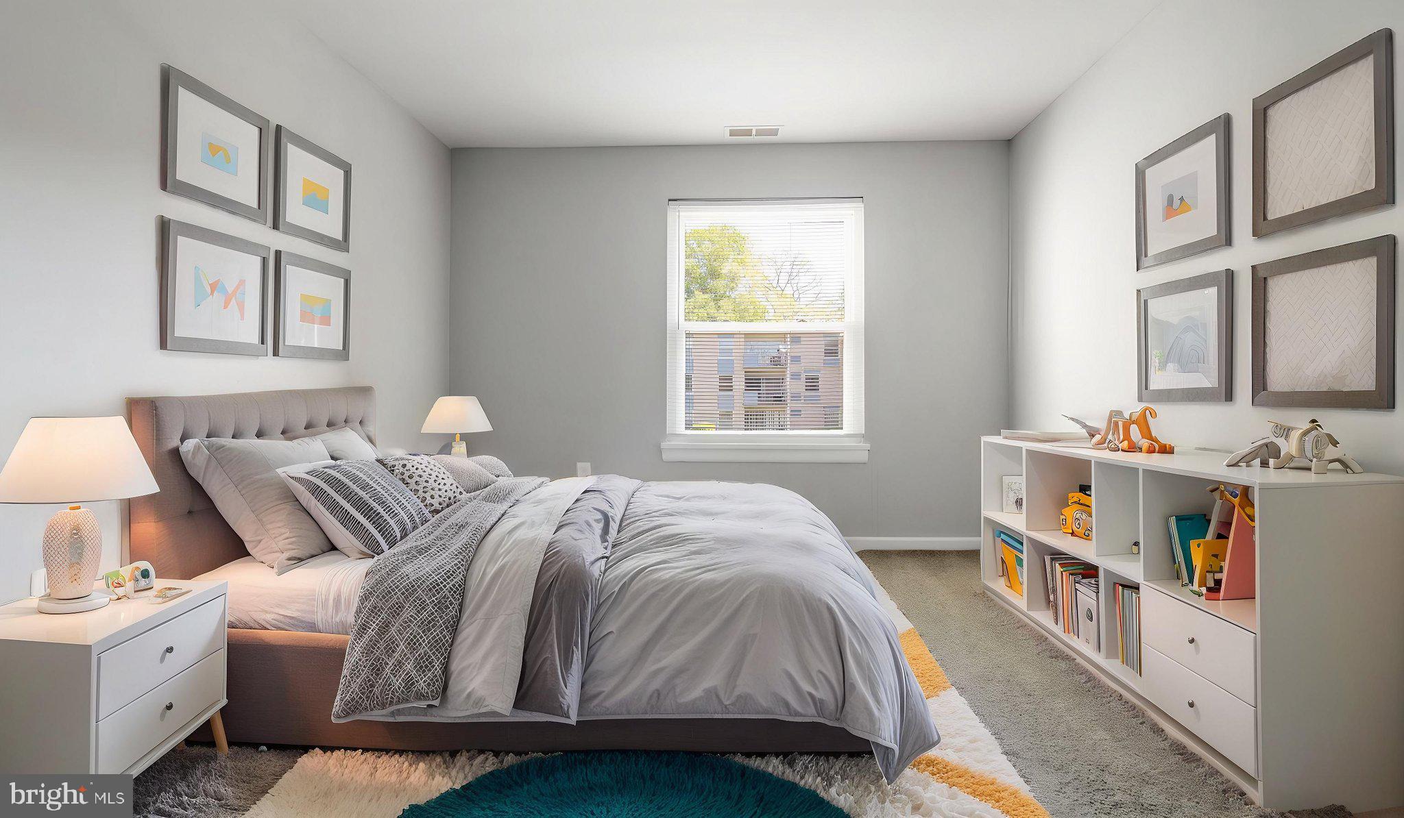 3851 St Barnabas Road, Unit 103 Suitland, MD 20746 - Photo 38 of 43 a bedroom with a bed and a window