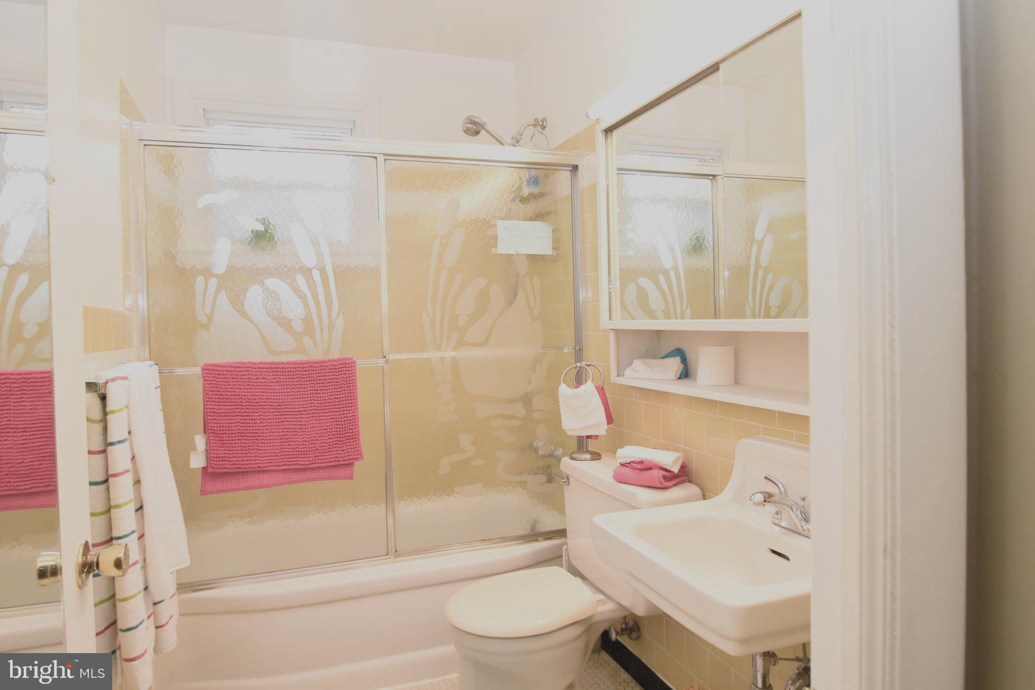 605 Arlewood Road Baltimore, MD 21228 - Photo 21 of 24 Hall bath w/glass shower doors