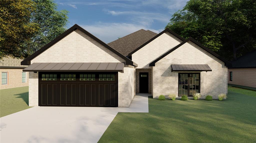 335 Community Drive Lavon, TX 75166 - Photo 1 of 1 a front view of a house with a garden