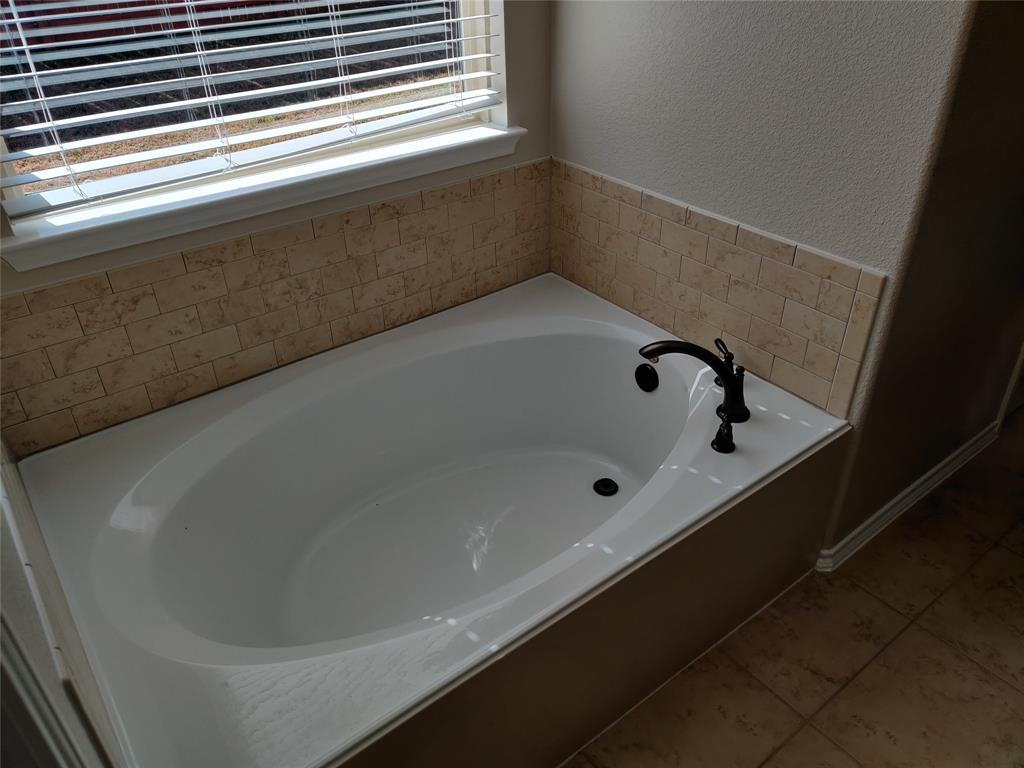 9901 Pronghorn Road McKinney, TX 75071 - Photo 19 of 27 a bathroom with a bathtub