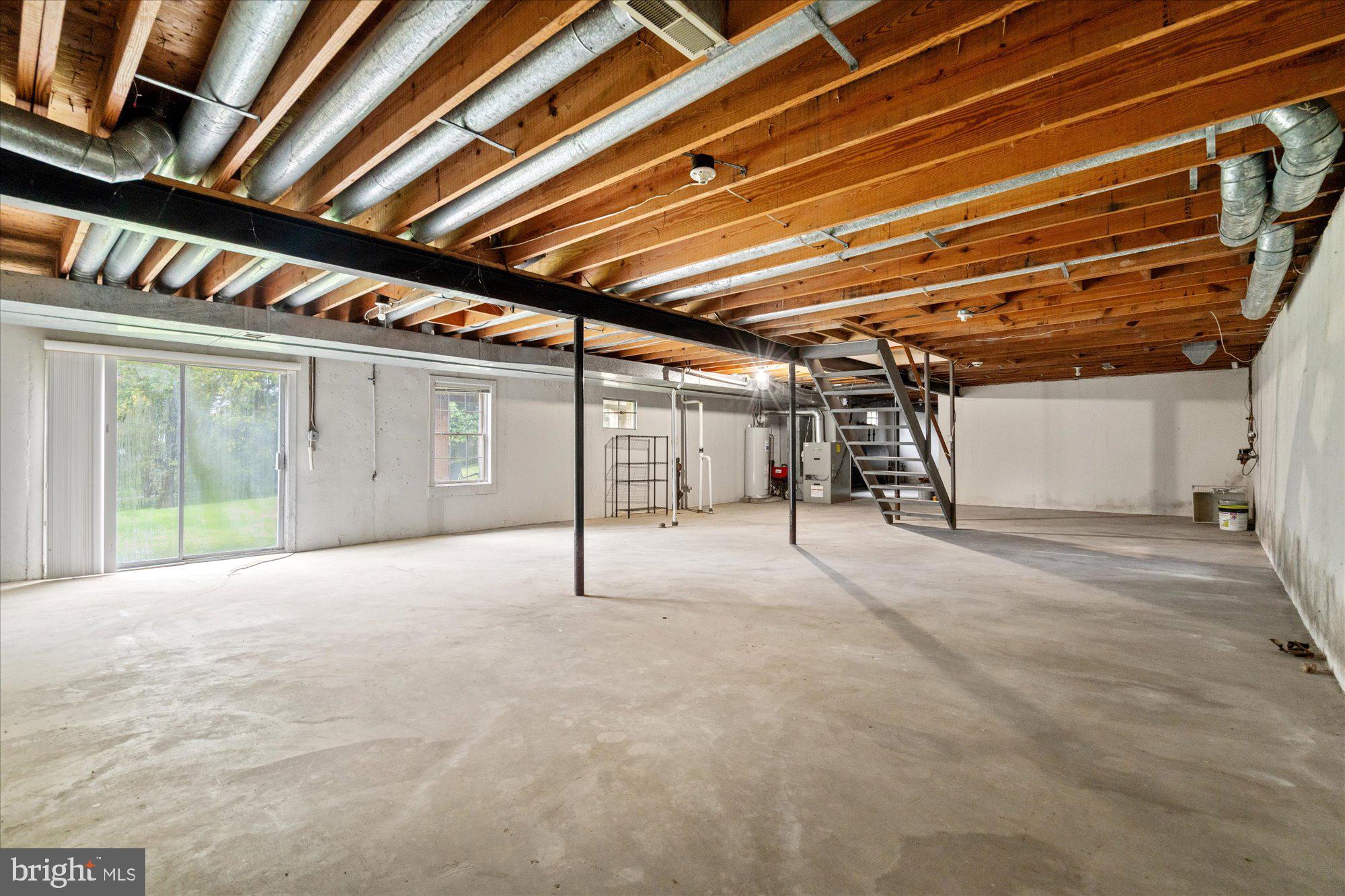 9601 Persimmon Tree Road Potomac, MD 20854 - Photo 42 of 52 Unfinished basement
