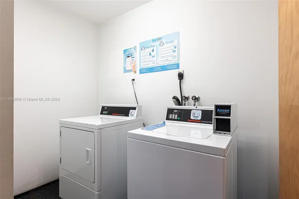 a room with storage and utility