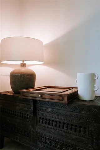 a close view of door lock