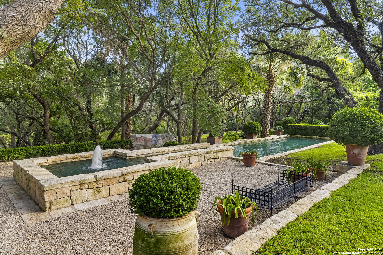 317 Limestone Crk Road Hill Country Village, TX 78232 - Photo 47 of 51 a view of a backyard with swimming pool