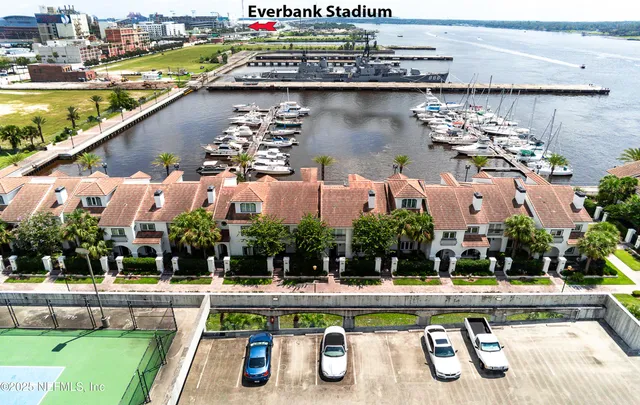 a view of swimming pool with outdoor seating