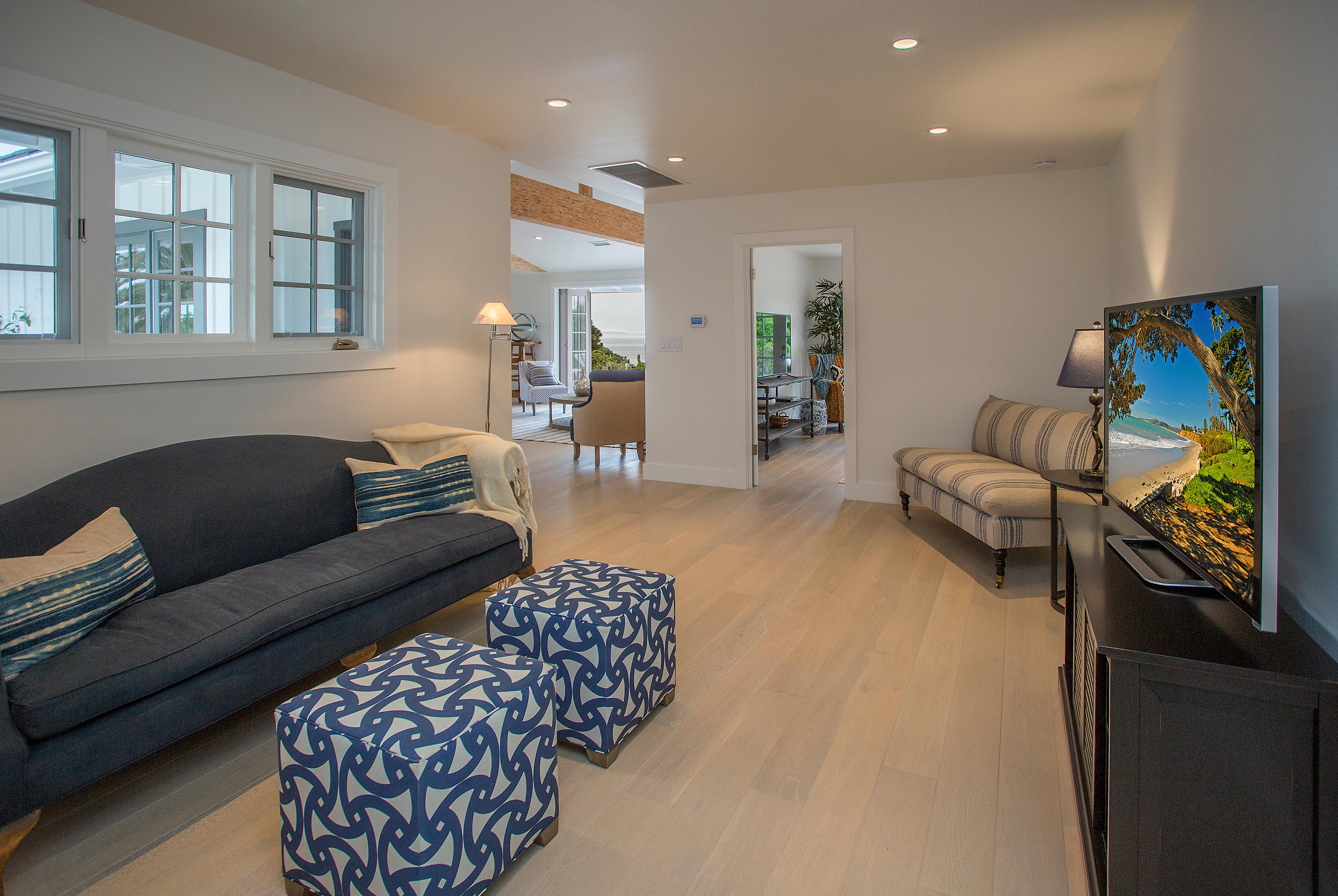 527 Meigs Road Santa Barbara, CA 93109 - Photo 7 of 30 a living room with furniture and a flat screen tv