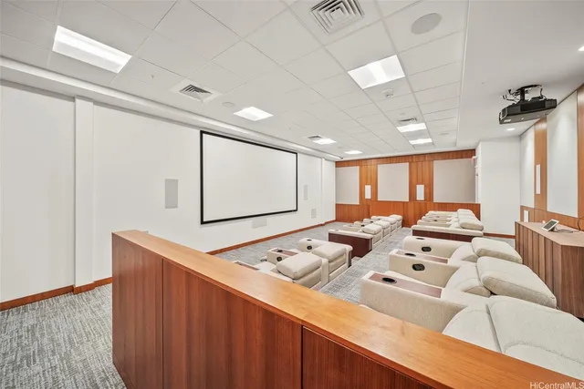 a front view of a building