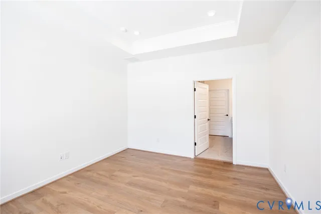 a view of empty room