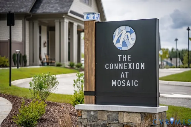 a view of a sign board