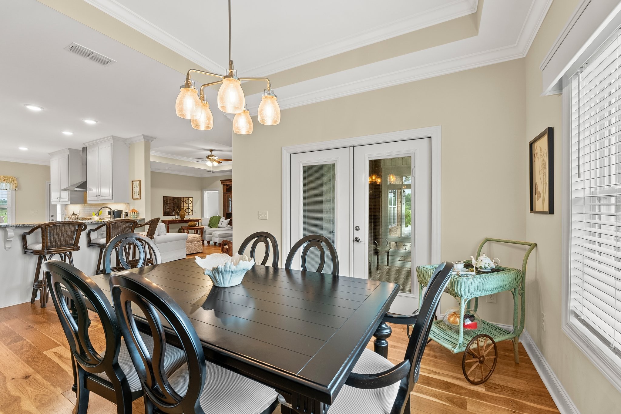 285 Hancock Lane Tullahoma, TN 37388 - Photo 12 of 79 a view of a dining room with furniture and a chandelier