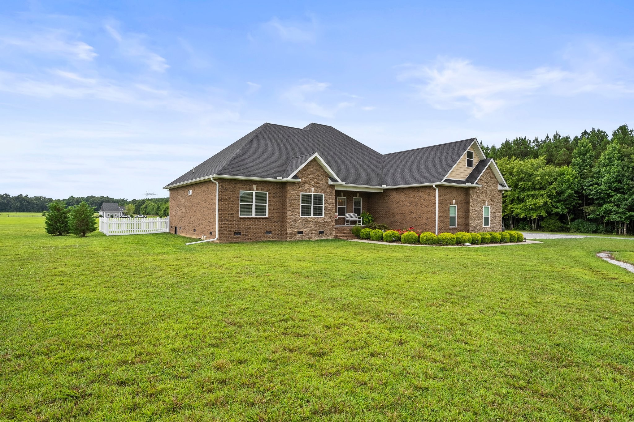 285 Hancock Lane Tullahoma, TN 37388 - Photo 64 of 79 a view of a house with a big yard potted plants and large tree