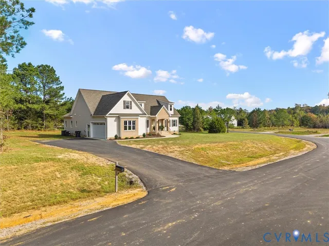 a view of a house with garden