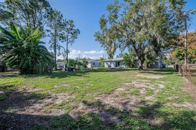 a view of outdoor space with trees