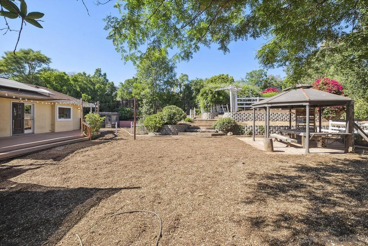1369 Friends Way Fallbrook, CA 92028 - Photo 20 of 29 a view of a house with backyard and sitting area