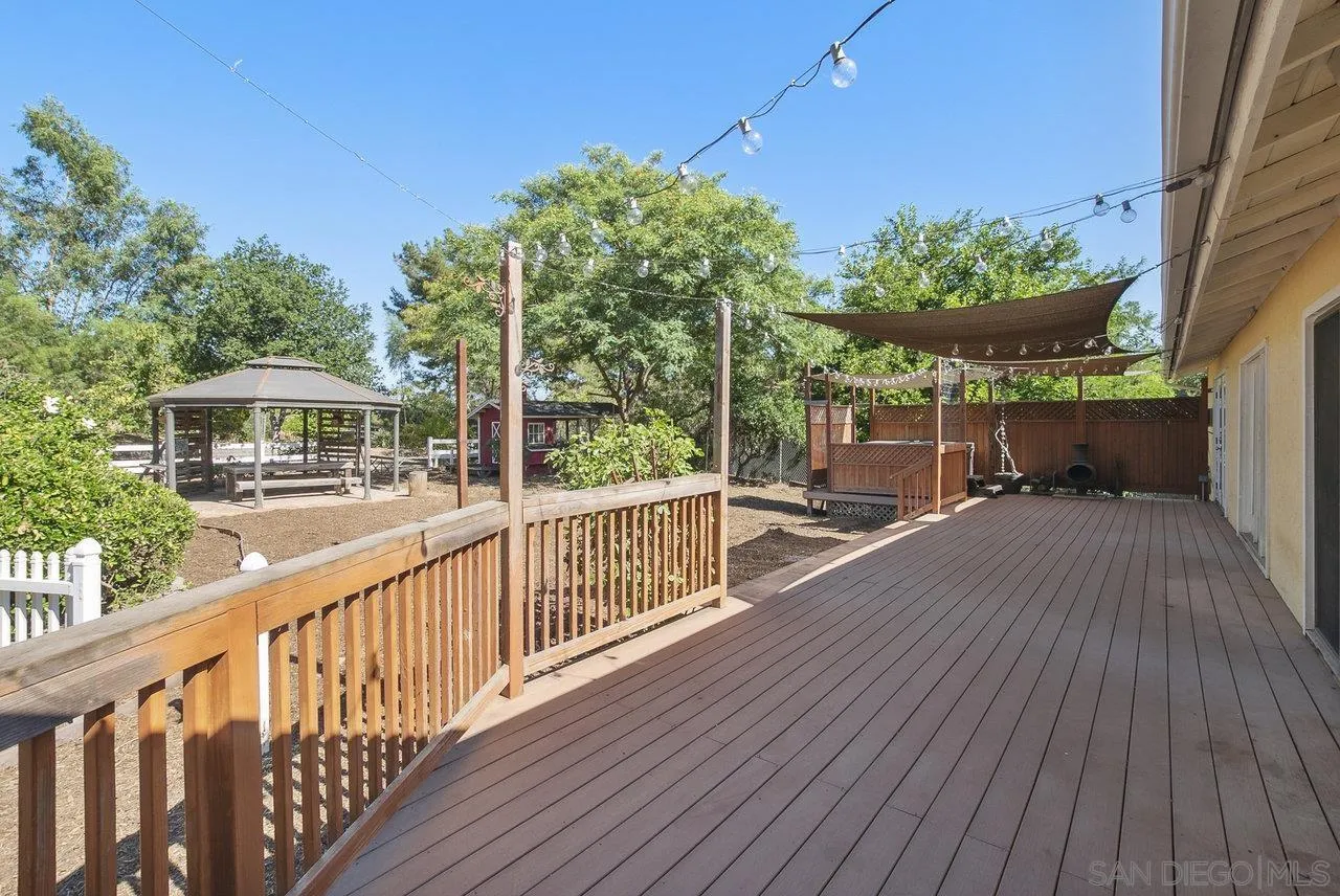 1369 Friends Way Fallbrook, CA 92028 - Photo 5 of 29 a view of a balcony with wooden floor