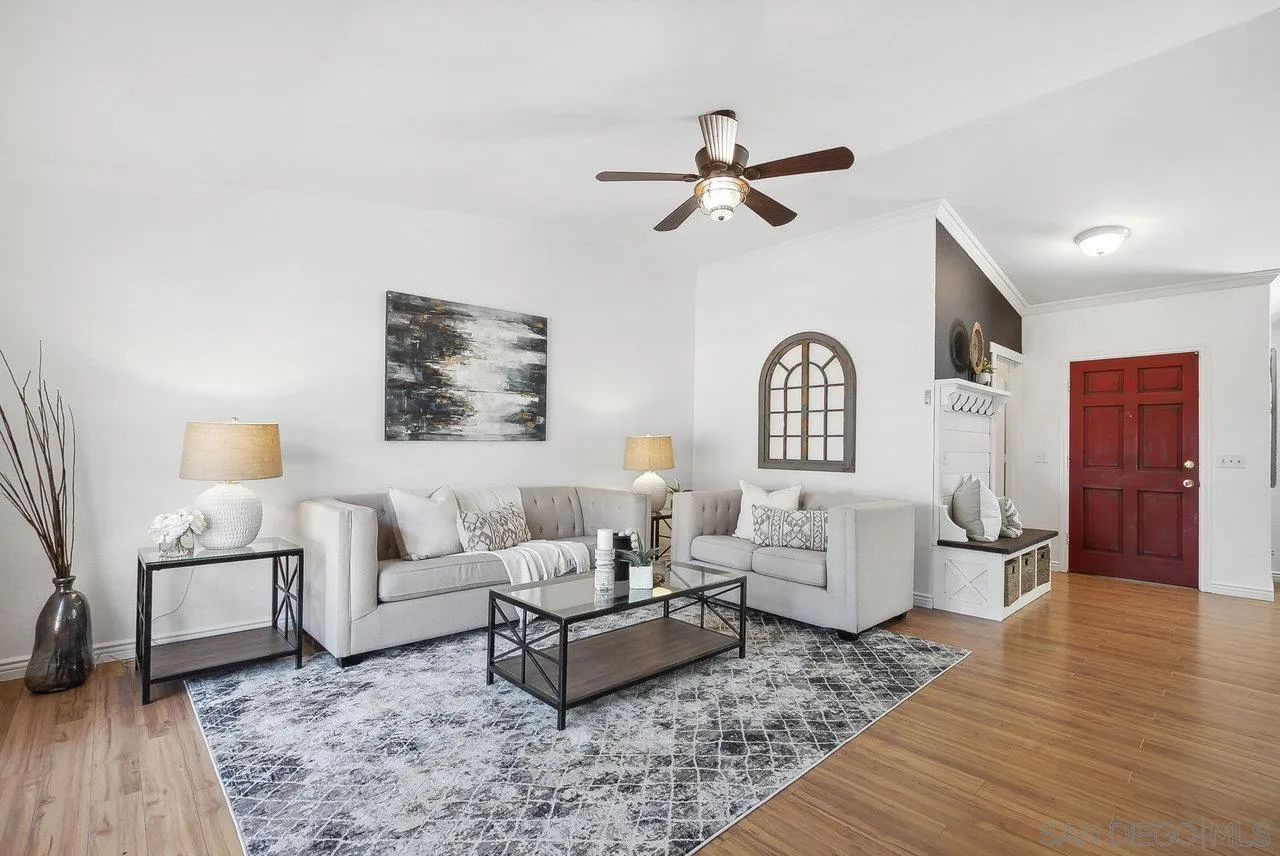 1369 Friends Way Fallbrook, CA 92028 - Photo 9 of 29 a living room with furniture and wooden floor
