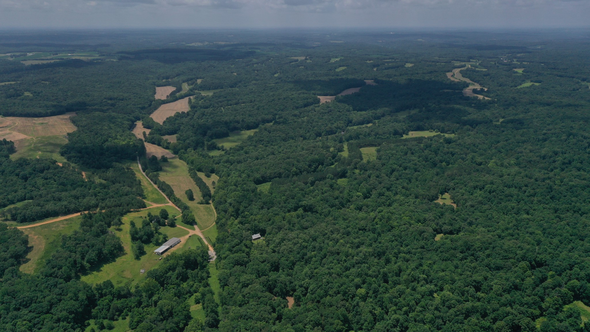 1092 Shoulder Strap Branch Road Vanleer, TN 37181 - Photo 7 of 14 an aerial view of house with yard and outdoor space