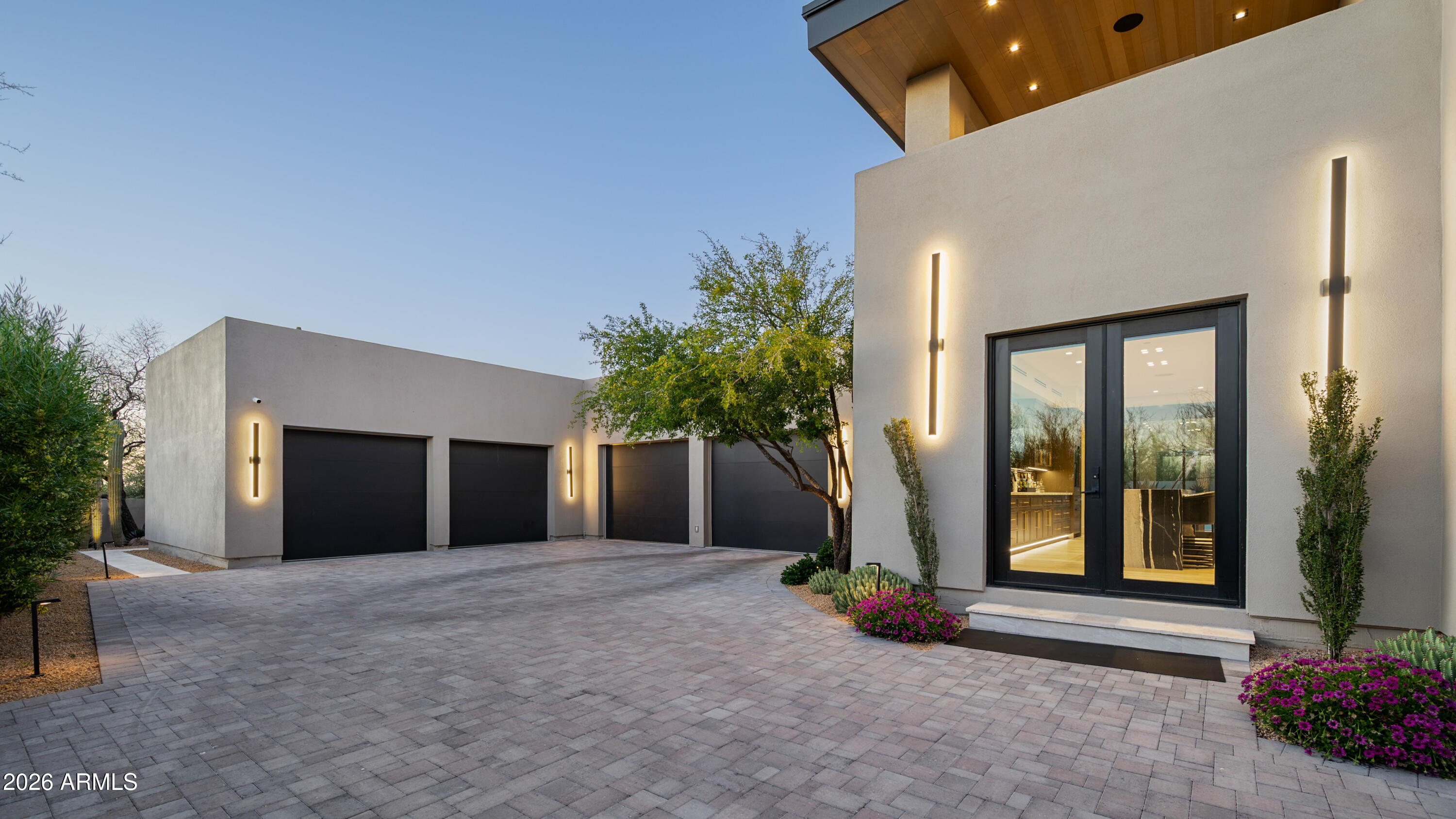 10040 East Happy Valley Road, Unit 13 Scottsdale, AZ 85255 - Photo 51 of 55 a front view of a house with porch