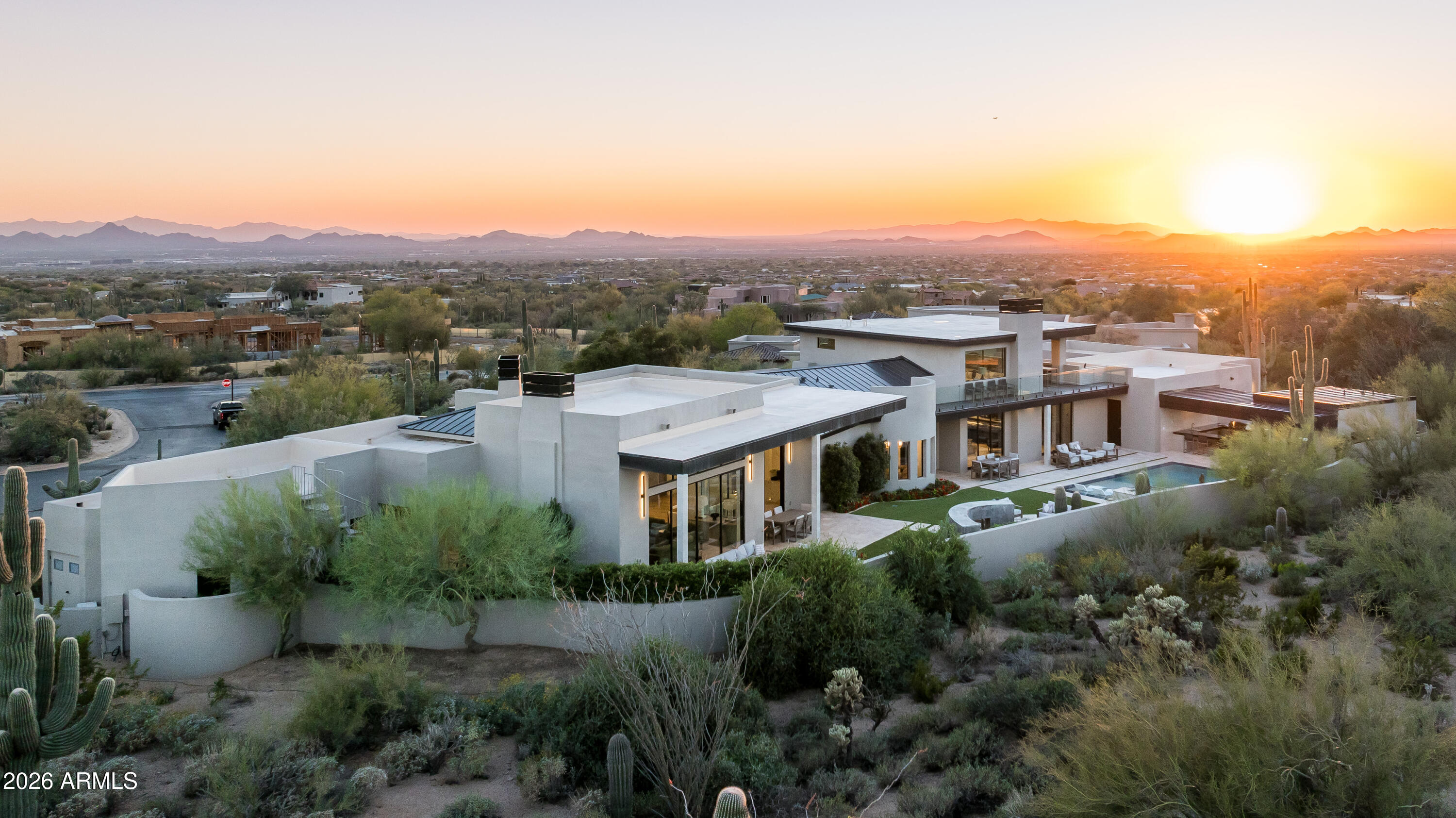 10040 East Happy Valley Road, Unit 13 Scottsdale, AZ 85255 - Photo 53 of 55 an aerial view of multiple house