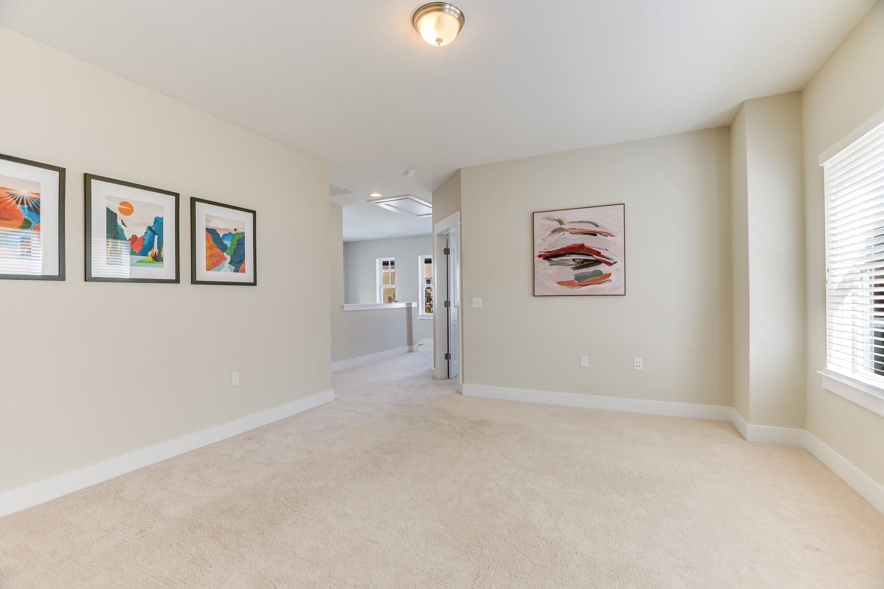 2405 Moreno Street Austin, TX 78723 - Photo 18 of 20 Oversized flex area upstairs could be used as a play/game/media room, second office, or more.