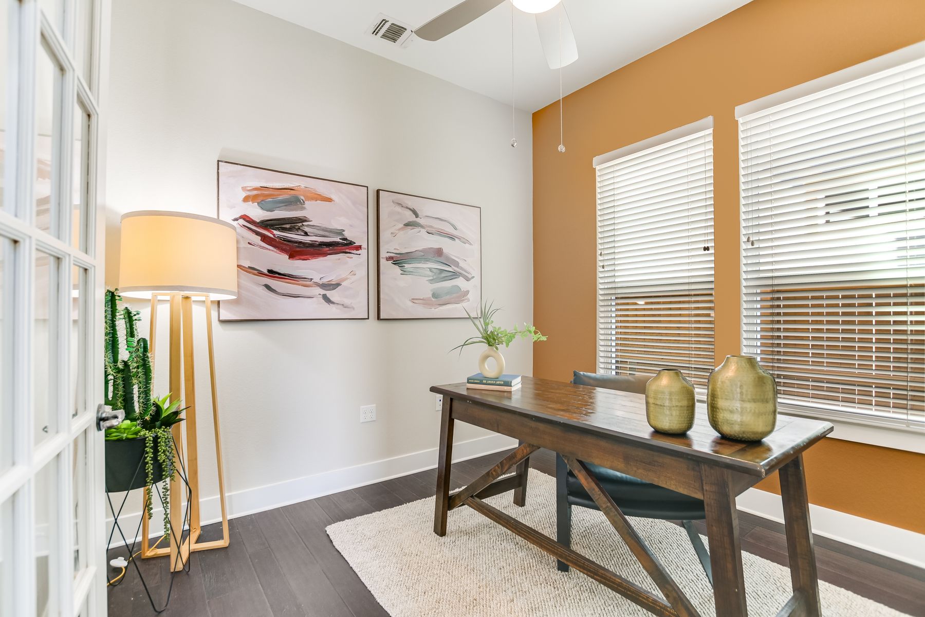 2405 Moreno Street Austin, TX 78723 - Photo 6 of 20 A private, dedicated office is located on the main level with large windows for great light.