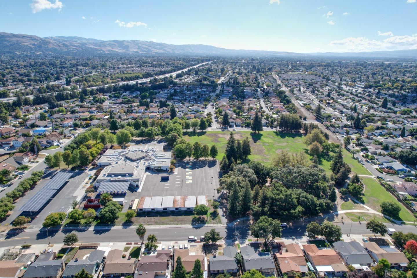 2314 Oak Flat Road San Jose, CA 95131 - Photo 35 of 36 an aerial view of a city with lots of residential buildings