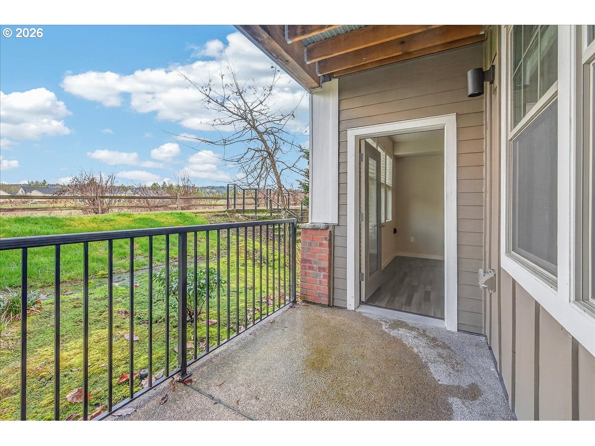16401 Northwest Chadwick Way, Unit 108 Portland, OR 97229 - Photo 9 of 29 a view of a balcony