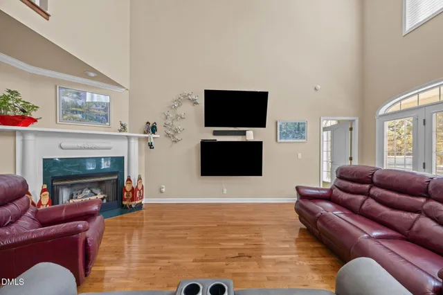 a work room with furniture and a window