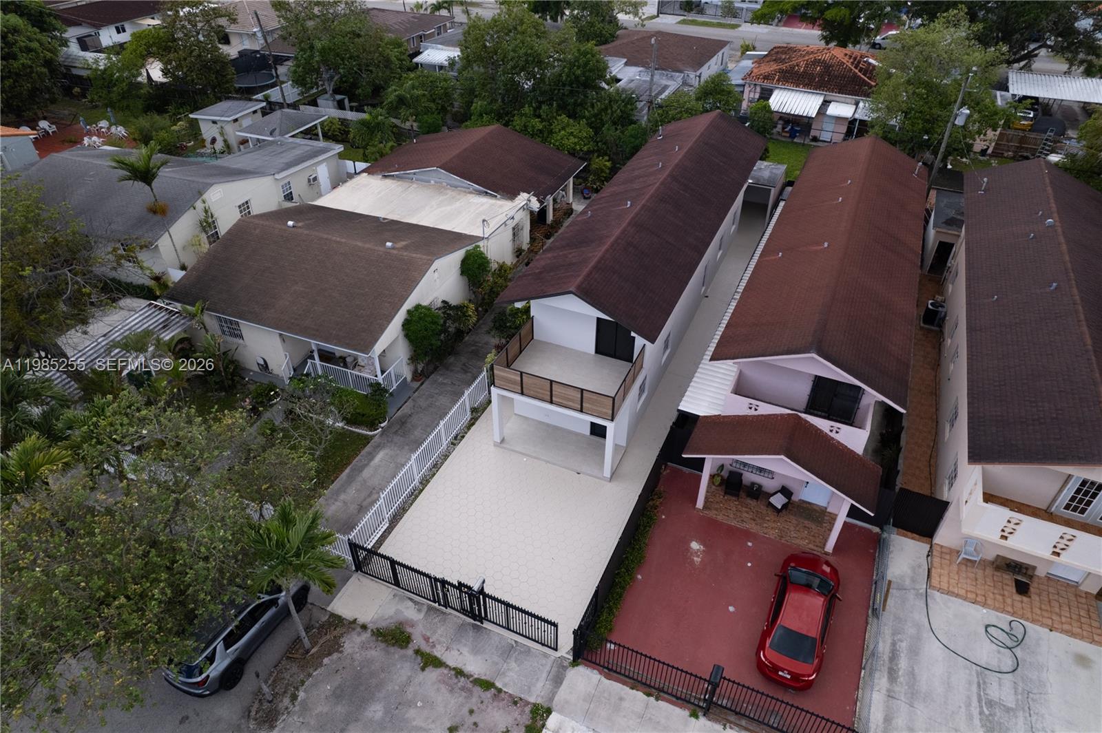370 Flagami Boulevard Miami, FL 33144 - Photo 40 of 67 an aerial view of residential house with outdoor space and street view