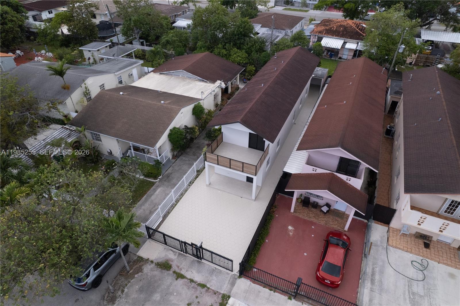 370 Flagami Boulevard Miami, FL 33144 - Photo 52 of 67 an aerial view of residential house with outdoor space and street view