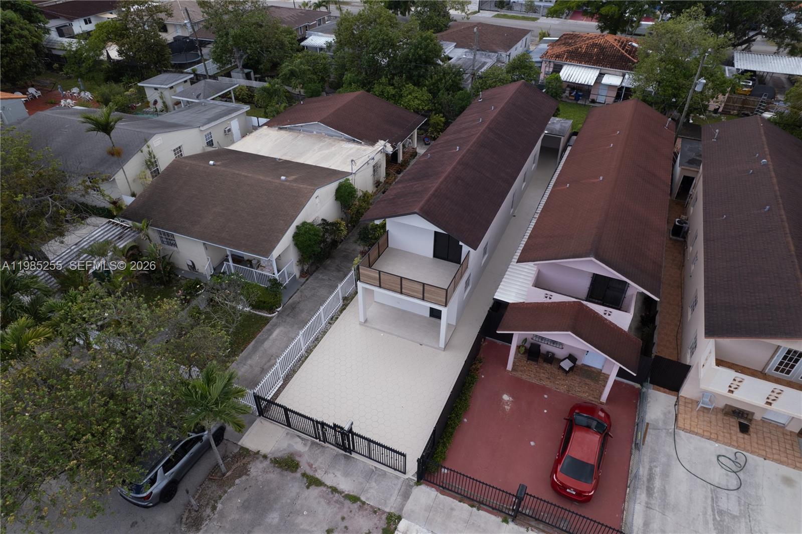 370 Flagami Boulevard Miami, FL 33144 - Photo 61 of 67 an aerial view of residential house with outdoor space and street view