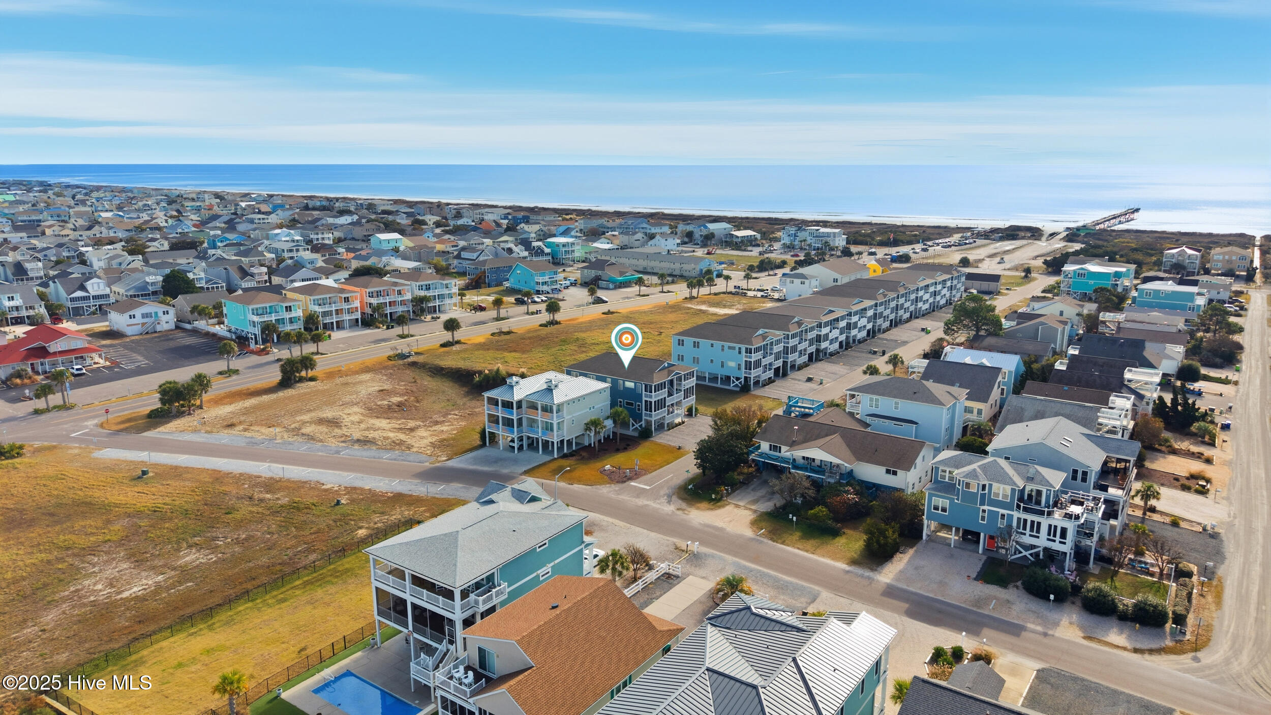 405 27th Street, Unit B Sunset Beach, NC 28468 - Photo 23 of 25 drone 2