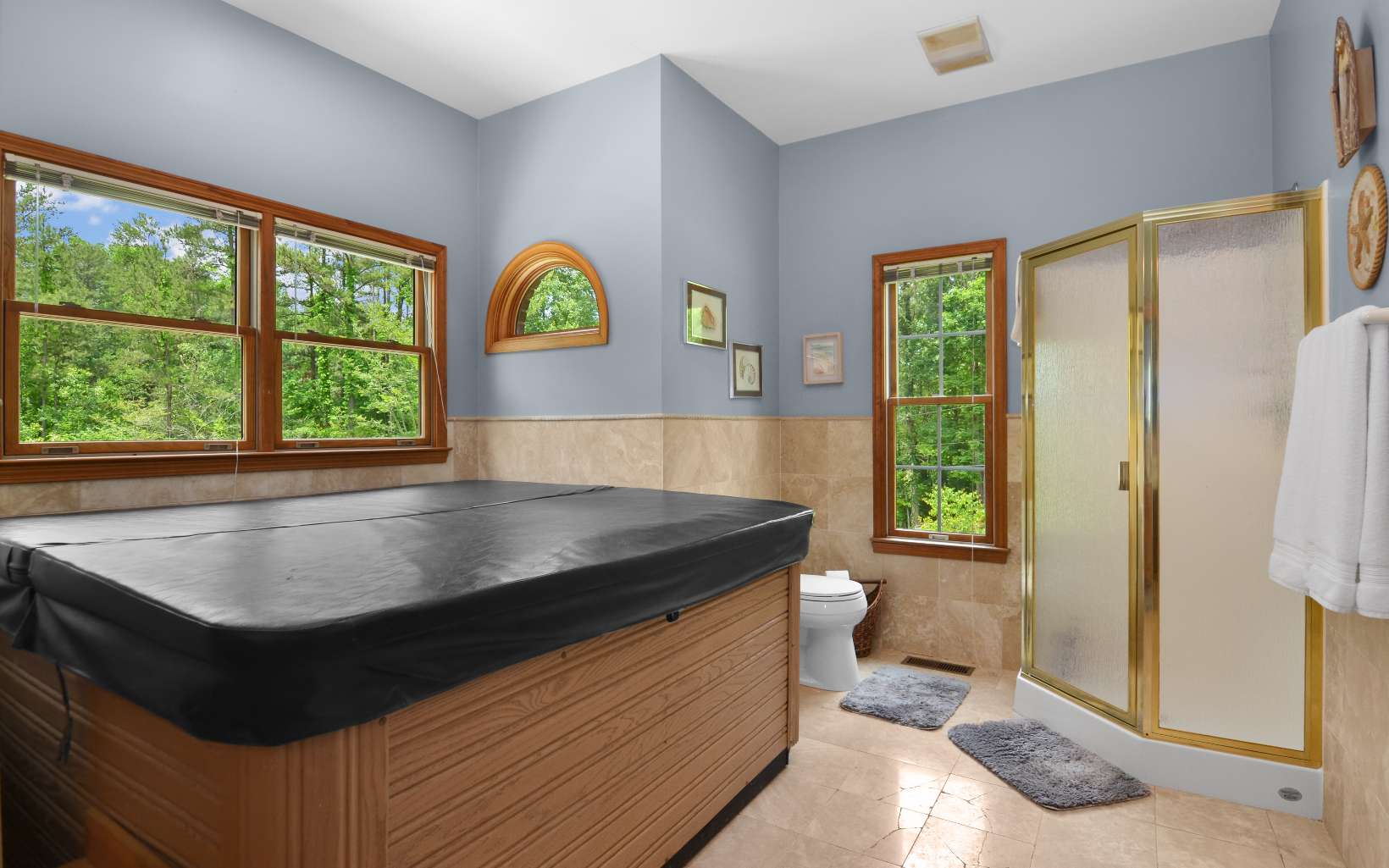 2850 Appalachian Highway Blue Ridge, GA 30513 - Photo 22 of 30 a living room with a sink and a large window