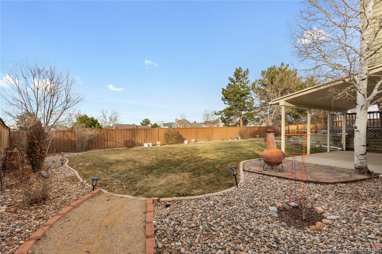 8503 South Woody Way Highlands Ranch, CO 80126 - Photo 37 of 45 a view of a backyard