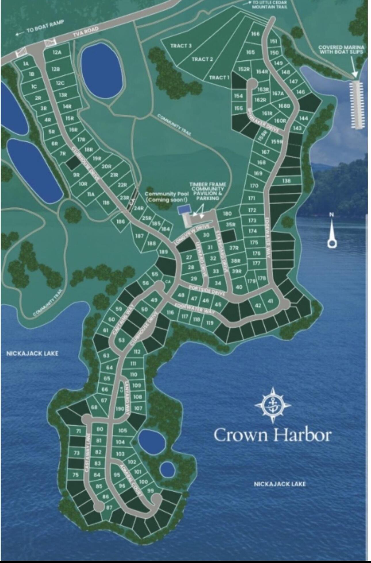 0 Admiral Court, Unit 93 Jasper, TN 37347 - Photo 22 of 25 Crown Harbor - Map