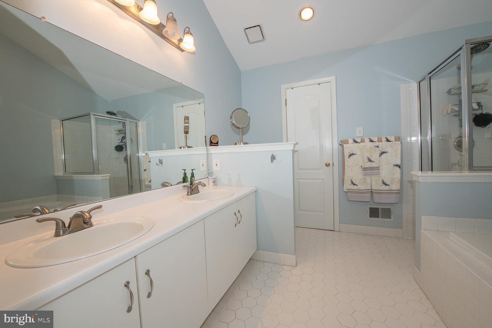 159 Timothy Circle Wayne, PA 19087 - Photo 14 of 24 Master Bathroom with his and her sinks