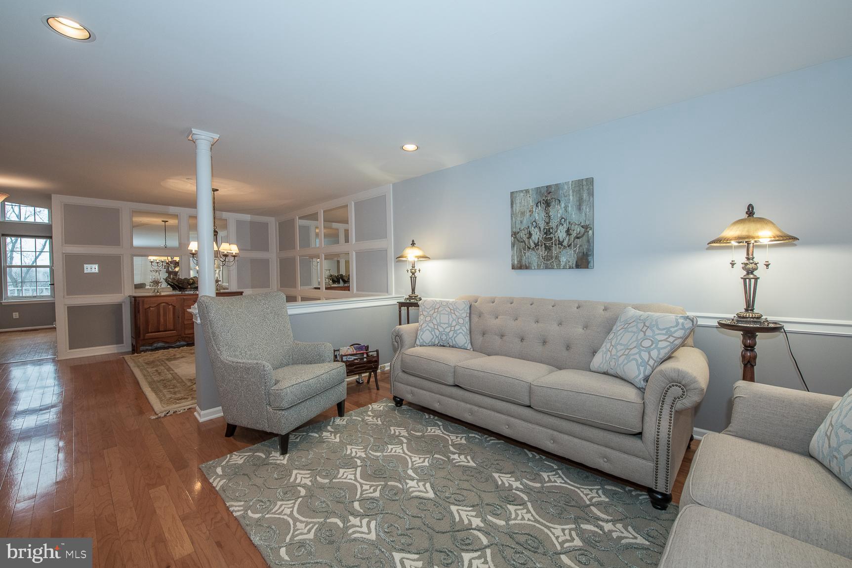 159 Timothy Circle Wayne, PA 19087 - Photo 3 of 24 Living Room with hardwood floors